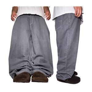 Straight Loose Fit PJ Mark Jeans Men 44x30 Y2K Skater Wide Leg